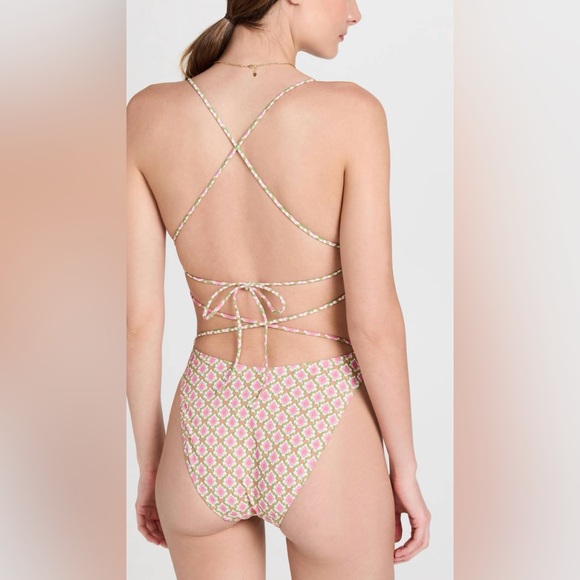 NWT Tory Burch Floral One-Piece Size S - Picture 4 of 4